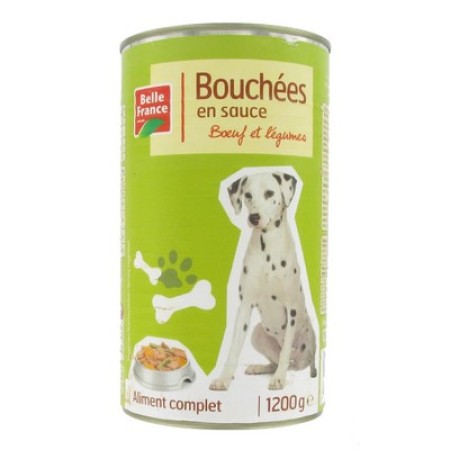 BOUCHÉES en sauce Boeuf et Légumes image