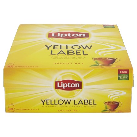 Lipton Yellow Label Tea 100 Filtres image
